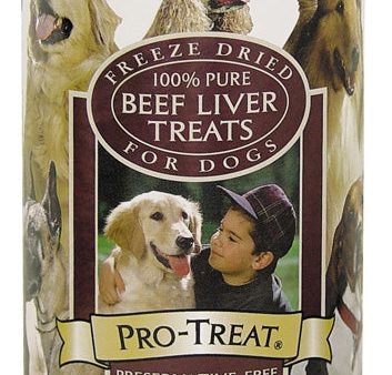 PRO-TREAT - Freeze Dried Beef Liver Treats - 4 oz. (114 g) Online Sale