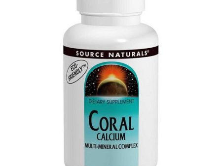 SOURCE NATURALS - Coral Calcium Multi-Mineral Complex - 120 Tablets For Sale