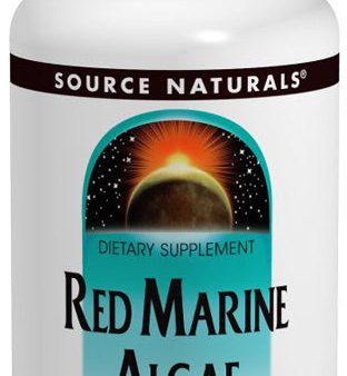 SOURCE NATURALS - Red Marine Algae 350 mg - 45 Tablets Hot on Sale