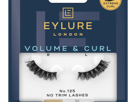 Eylure Extreme Volume & Curl 3 4 Length 125 No Trim Strip Lashes Black Discount