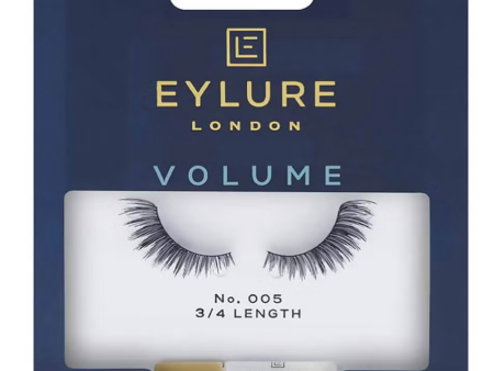 Eylure 3 4 Length 005 Light Volume Strip Lashes Black Online Sale