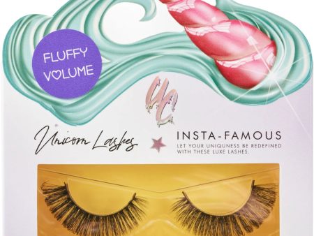 Unicorn Cosmetics Russian Fluffy Volume Unicorn Strip Lashes Black on Sale