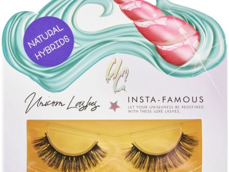 Unicorn Cosmetics Russian Natural Hybrids Unicorn Strip Lashes Black Online Sale