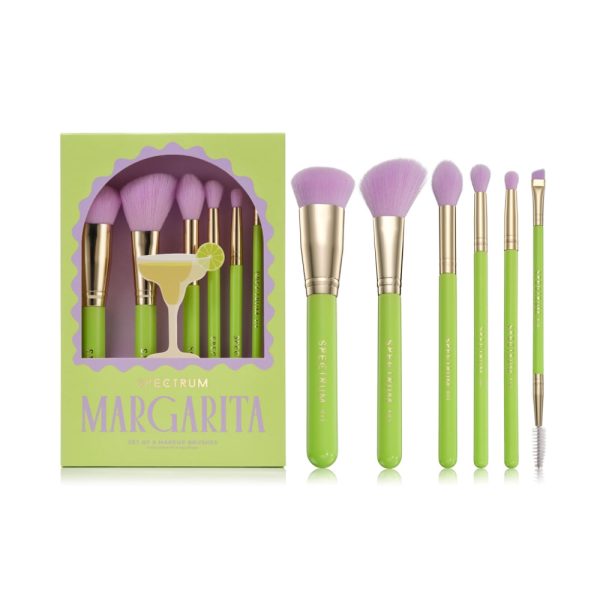 Spectrum Collections Margarita 6 Piece Makeup Brush Set Hot on Sale