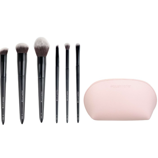 Brushworks Essentials Makeup Brush Set Hot on Sale