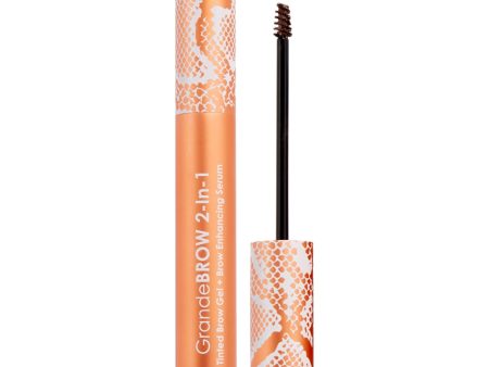 Grande Cosmetics GrandeBROW 2-in-1 Tinted Brow Gel + Enhancing Serum 3.5ml For Cheap