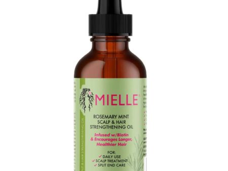 Mielle Rosemary Mint Scalp & Hair Strengthening Oil 59ml Cheap