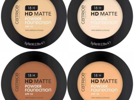 Catrice Cosmetics 18H HD Matte Powder Foundation 8g Supply