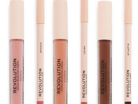 Makeup Revolution Lip Contour Kit 3ml on Sale