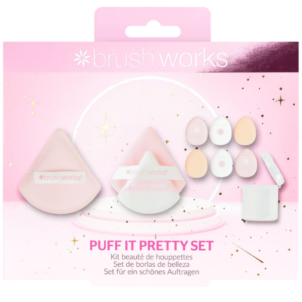 Brushworks Puff It Pretty Set on Sale