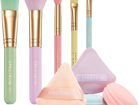 Spectrum Collections Patisserie Makeup Brush & Sponge Set Supply