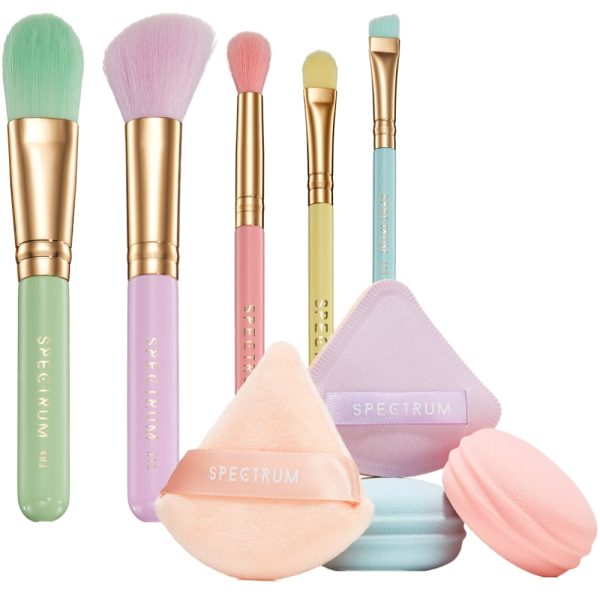 Spectrum Collections Patisserie Makeup Brush & Sponge Set Supply