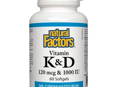 Vitamin K 120 mcg & Vitamin D 1000 IU on Sale