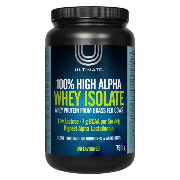 100% High Alpha Whey Isolate Unflavoured For Cheap