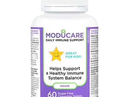 Moducare Children s Daily Immune Support Grape Chewables Supply