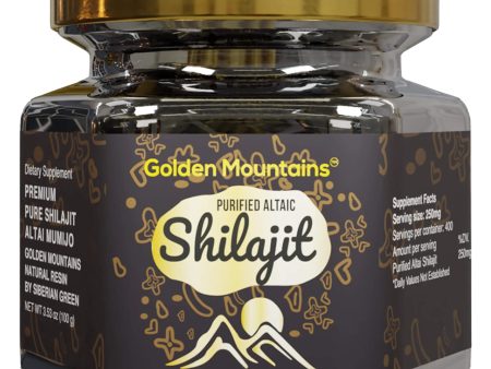 Golden Mountains Shilajit Resin Online Hot Sale