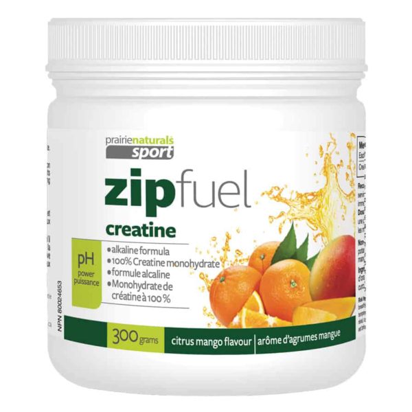 Zip Fuel pH-Balanced Creatine Energy Drink - Citrus Mango Sale