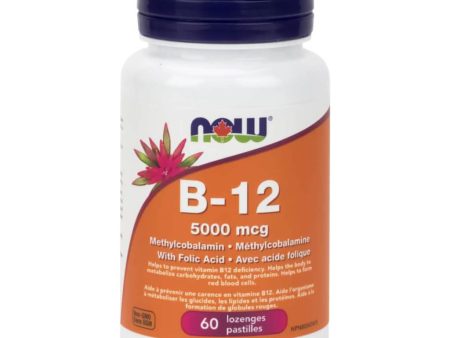 B-12 5000 mcg Methylcobalamin w  Folic Acid For Cheap