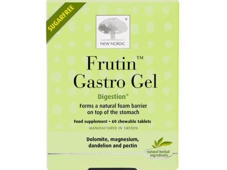 New Nordic Frutin Gastro Gel - 60 Chewable Tablets Online