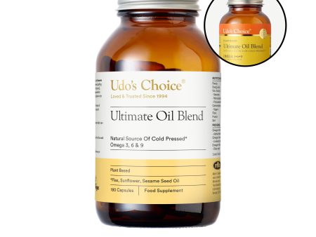 Udo s Choice Ultimate Oil Blend Capsules 180 Online