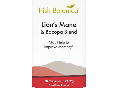 Irish Botanica Lion’s Mane & Bacopa Blend Online now