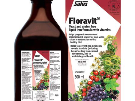 Floravit Yeast & Gluten Free Iron Formula with Vitamins (Bonus Shrink Pack) Supply